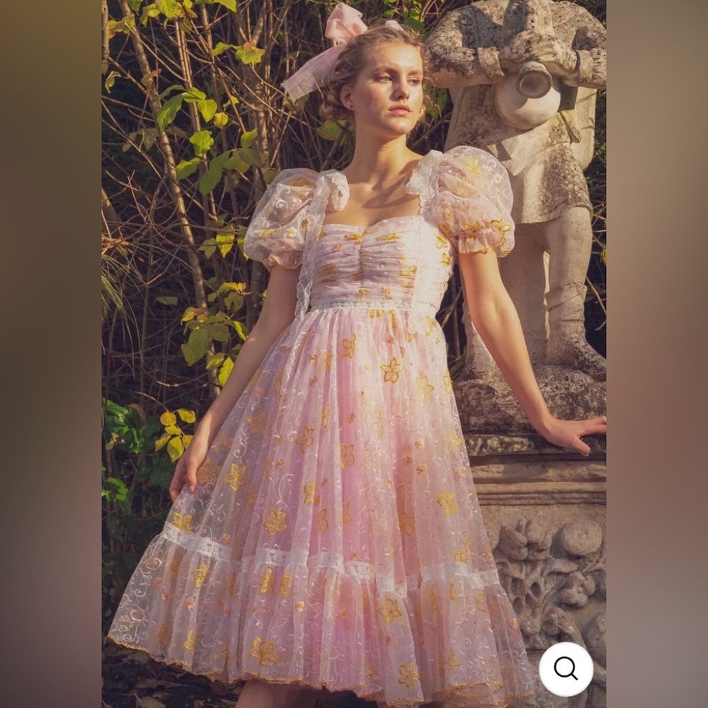 Pink Magic Midi Dress